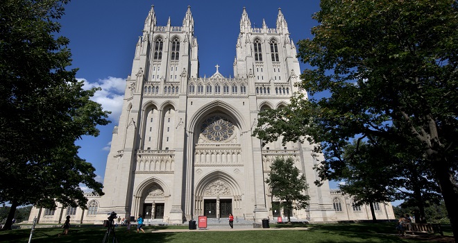 National Cathedral Vandalism